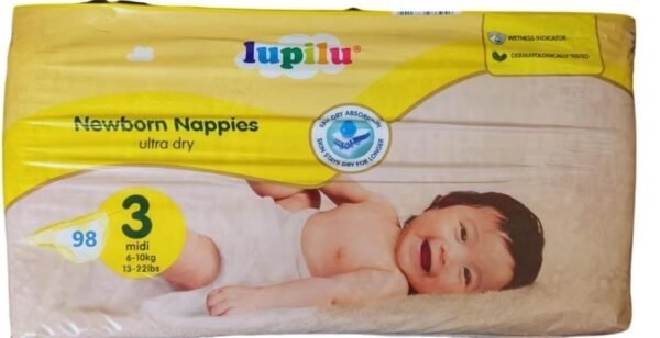 Lupilu-newborn-3-98-vnt-3 Lupilu Newborn | Dydis 3 (6-10kg) | 98vnt
