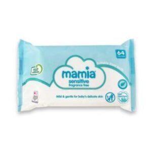 Drėgnos servetėlės Mamia Sensitive (60vnt)