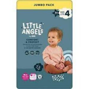 Asda Little Angels Comfort & Protect | Dydis 4 (9-14kg) | 84 vnt