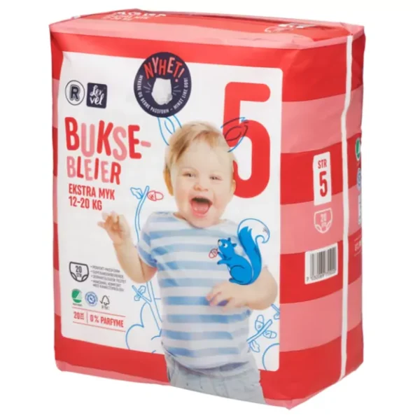 Bleer Bleier Pants | Dydis 5 (12-20 kg) | 40 (2x20) vnt