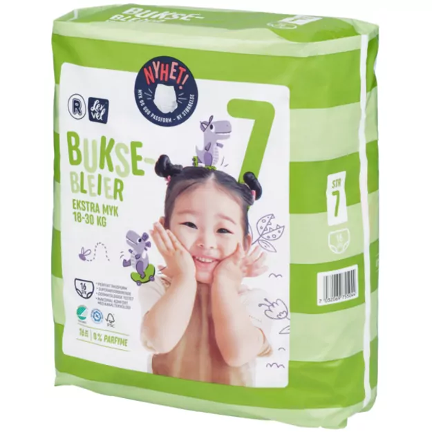 Bleer Bleier Pants | Dydis 7 (18-30 kg) | 32(2x16) vnt