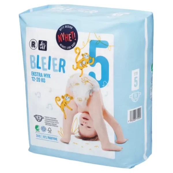 Bleer Bleier | Dydis 5 (12-20 kg) | 48 (2x24)vnt
