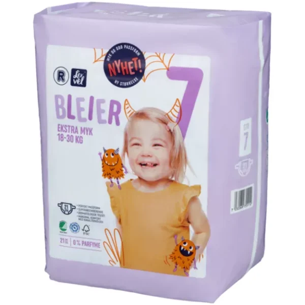 Bleer Bleier | Dydis 7 (18-30 kg) | 42 (2x21)vnt