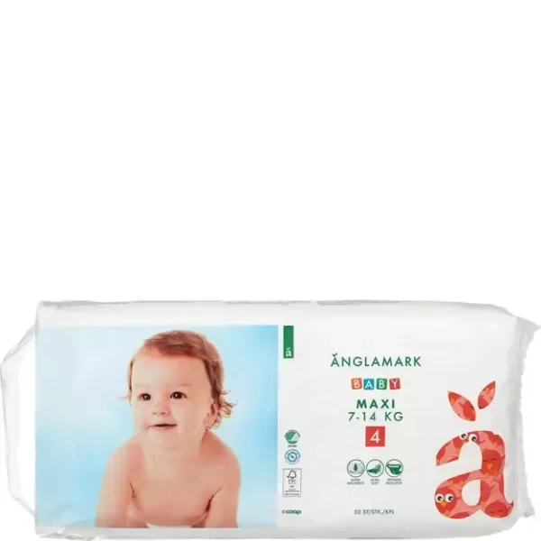 Coop Anglamark Baby Maxi | Dydis 4 (7-14kg) | 50 vnt