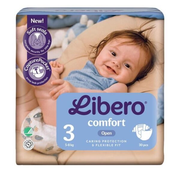 Libero Comfort | Dydis 3 (5-8 kg) | 90 (3x30) vnt.