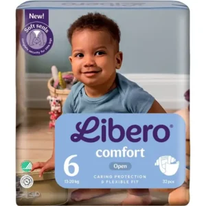 Libero Comfort | Dydis 6 (13-20 kg) | 96 (3x32) vnt
