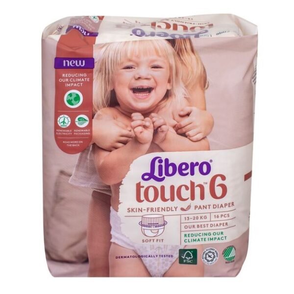 Libero Touch Pants | Dydis 6 (13-20 kg) | 48 (3x16) vnt