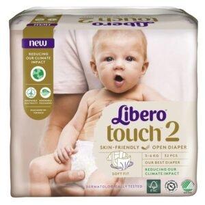 Libero Touch | Dydis 2 (3-6kg) | 96 (3x32) vnt