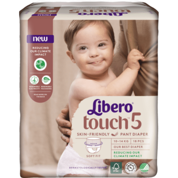 Libero Touch Pants | Dydis 5 (10-14 kg) | 54 (3x18) vnt