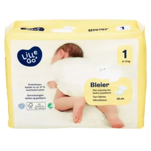 Lille go | Dydis 1 (2-5kg) | 56 (2x28) vnt