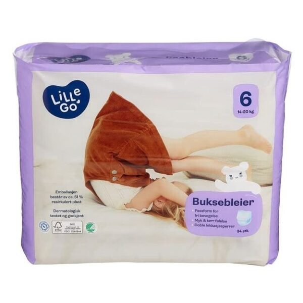 Lille Go kelnaites | Dydis 6 (16-26 kg) | 34 vnt