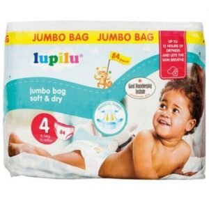 Lupilu Soft&Dry | Dydis 4 (9-14 kg) | 84 vnt