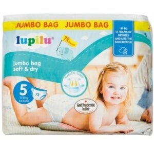 Lupilu Soft&Dry | Dydis 5 (11-16kg) | 72 vnt