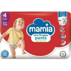 Mamia Ultra Fit Pants | Dydis 4 (8-15 kg) | (2x40vnt) 80 vnt