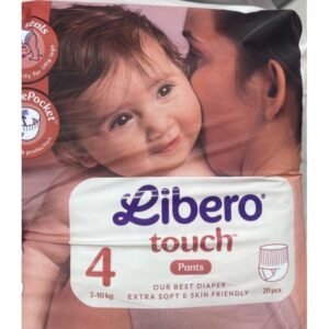 Libero Touch Pants | Dydis 4 (7-10 kg) | 60 (3x20) vnt