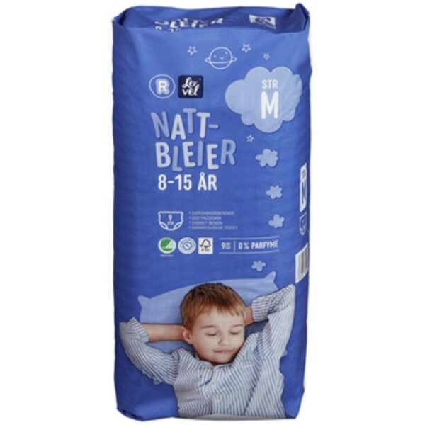 Bleer Bleier Night Pants 8-15 m. berniukams | Dydis M (30-50 kg) | 9 vnt