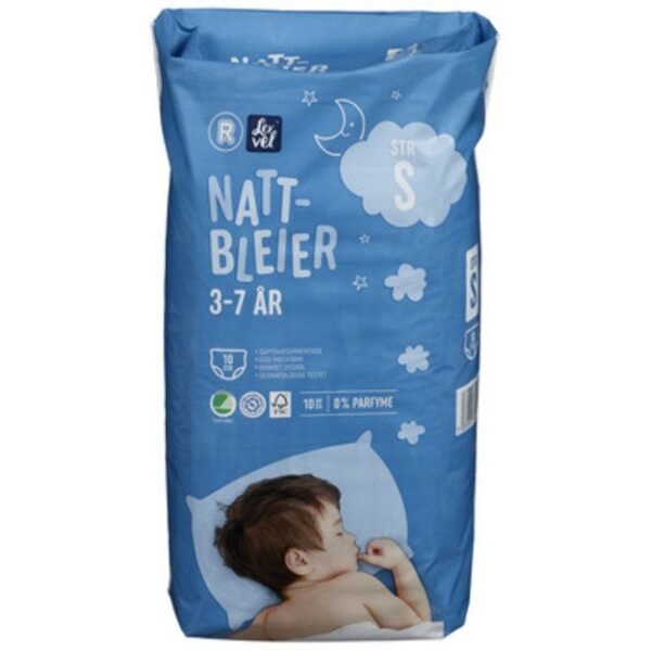 Bleer Bleier Night Pants 3-7 m. berniukui | Dydis S (15-35 kg) | 10 vnt