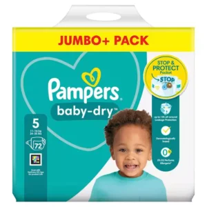 Pampers Baby Dry | Dydis 5 (11-16 kg) | 72 vnt