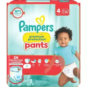 Pampers Premium Protection Pants | Dydis 4 (9-15kg) | 31 vnt