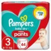 Pampers Baby Dry Pants | Dydis 3 (6-10 kg) | 88 (2x44) vnt
